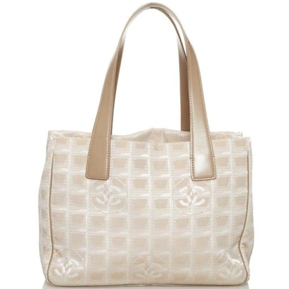 CHANEL Handbags - SALE!  Chanel New Travel Line COA Leather Handbag Shoulder Bag Monogram Nylon